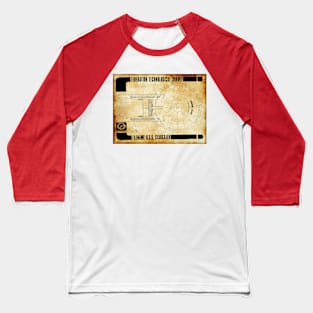 Federation Technological Survey Stargazer Top View Baseball T-Shirt